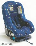 Kindersitz Chicco Shuttle fido