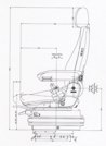 Detaiansicht Baumaschinensitz Actimo