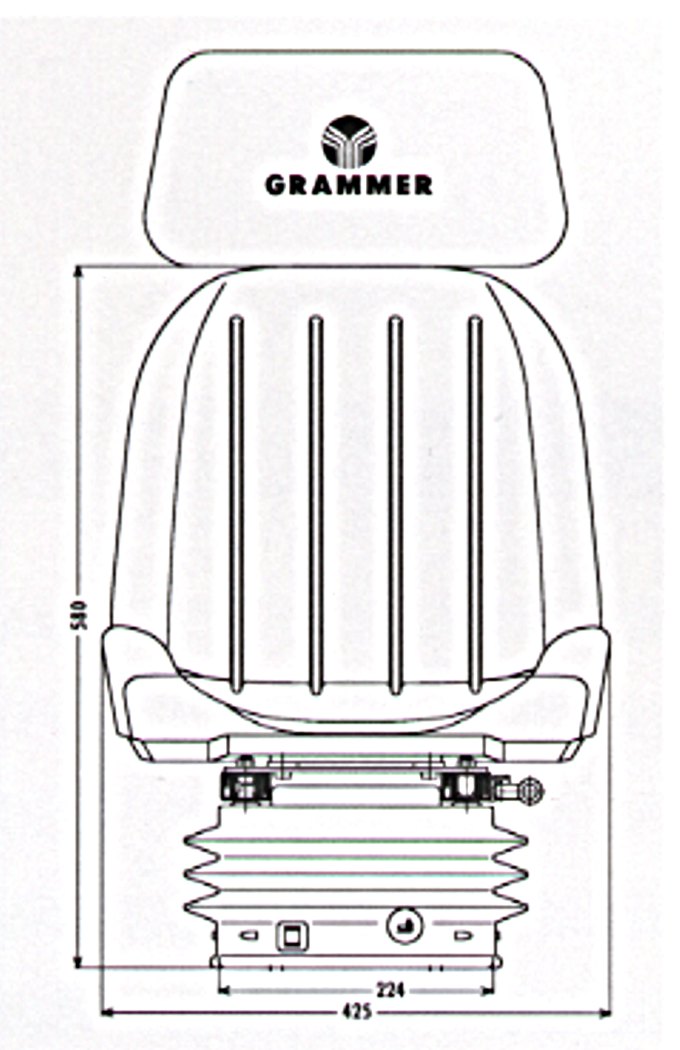 Traktorsitz Grammer Compacto L